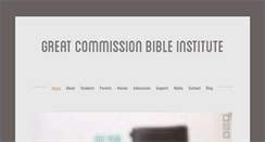 Desktop Screenshot of gcbi.net