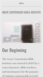 Mobile Screenshot of gcbi.net