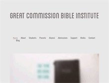 Tablet Screenshot of gcbi.net